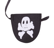 Piraten Augenklappe für Erwachsene mit Totenkopf, Bild 3