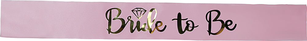 GP31190 – Bride to Be Schärpe für Damen – Farbe: Pink, Schwarz