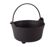 Hexenkessel 24 cm schwarz mit Henkel, Bild 3