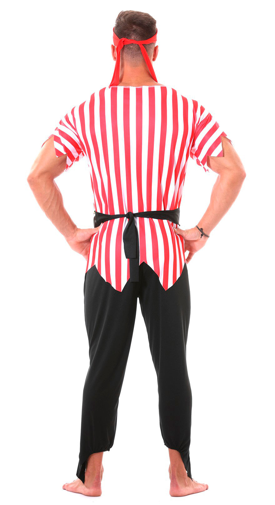 GP80024 – Pirat Kostüm Abenteuer Seeräuber – Größe: 52 - 54 (L), 54 - 56 (XL) – Farbe: Schwarz