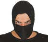 GP80025 – Ninja Kämpfer Kostüm Schwarz Geheimnisvoll – Größe: 52 - 54 (L) – Farbe: Schwarz