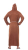 GP80032 – Religion Mönch Kutte Kostüm Mit Robe – Größe: 54 - 56 (XL) – Farbe: Braun