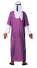 GP80067 – Wüstenprinz Lila Tunika Sheik Gewand – Größe: 52 - 54 (L) – Farbe: Weiß