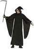 GP80148 – Sensenmann Halloween Umhang Kapuze Kostüm – Größe: 52 - 54 (L) – Farbe: Schwarz