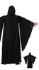 GP80148 – Sensenmann Halloween Umhang Kapuze Kostüm – Größe: 52 - 54 (L) – Farbe: Schwarz