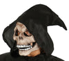 GP80148 – Sensenmann Halloween Umhang Kapuze Kostüm – Größe: 52 - 54 (L) – Farbe: Schwarz