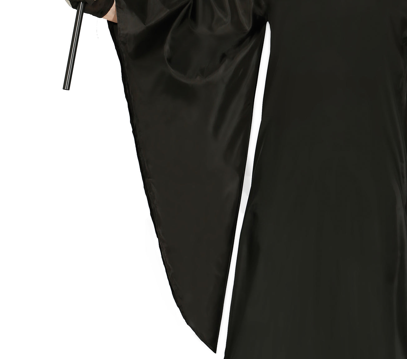 GP80148 – Sensenmann Halloween Umhang Kapuze Kostüm – Größe: 52 - 54 (L) – Farbe: Schwarz