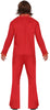 GP80152 – Disco Tänzer 70s Retro Kostüm Karneval – Größe: 48 - 50 (M) – Farbe: Rot