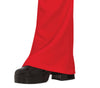 GP80152 – Disco Tänzer 70s Retro Kostüm Karneval – Größe: 52 - 54 (L) – Farbe: Rot