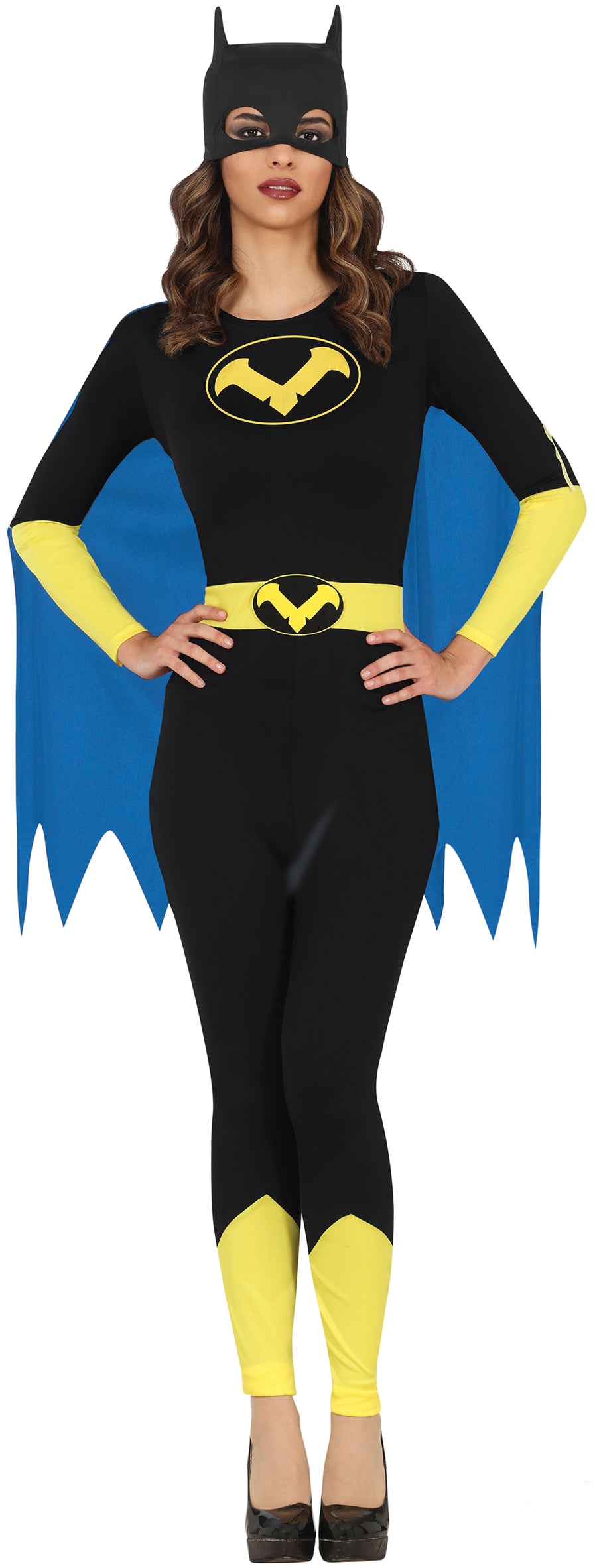 Abenteuerheldin Mit Fledermaus Maske