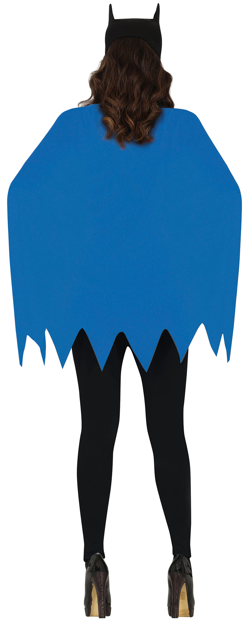 GP80159 – Abenteuerheldin Mit Fledermaus Maske – Größe: 36 - 38 (S) – Farbe: Schwarz