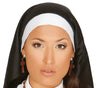 GP80165 – Religion Erotik Junggesellenabschied Nonne Kostüm – Größe: 42 - 44 (L) – Farbe: Schwarz