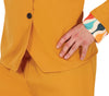 GP80166 – Disco 70's Tanzkönig Kostüm Vintage – Größe: 52 - 54 (L) – Farbe: Braun