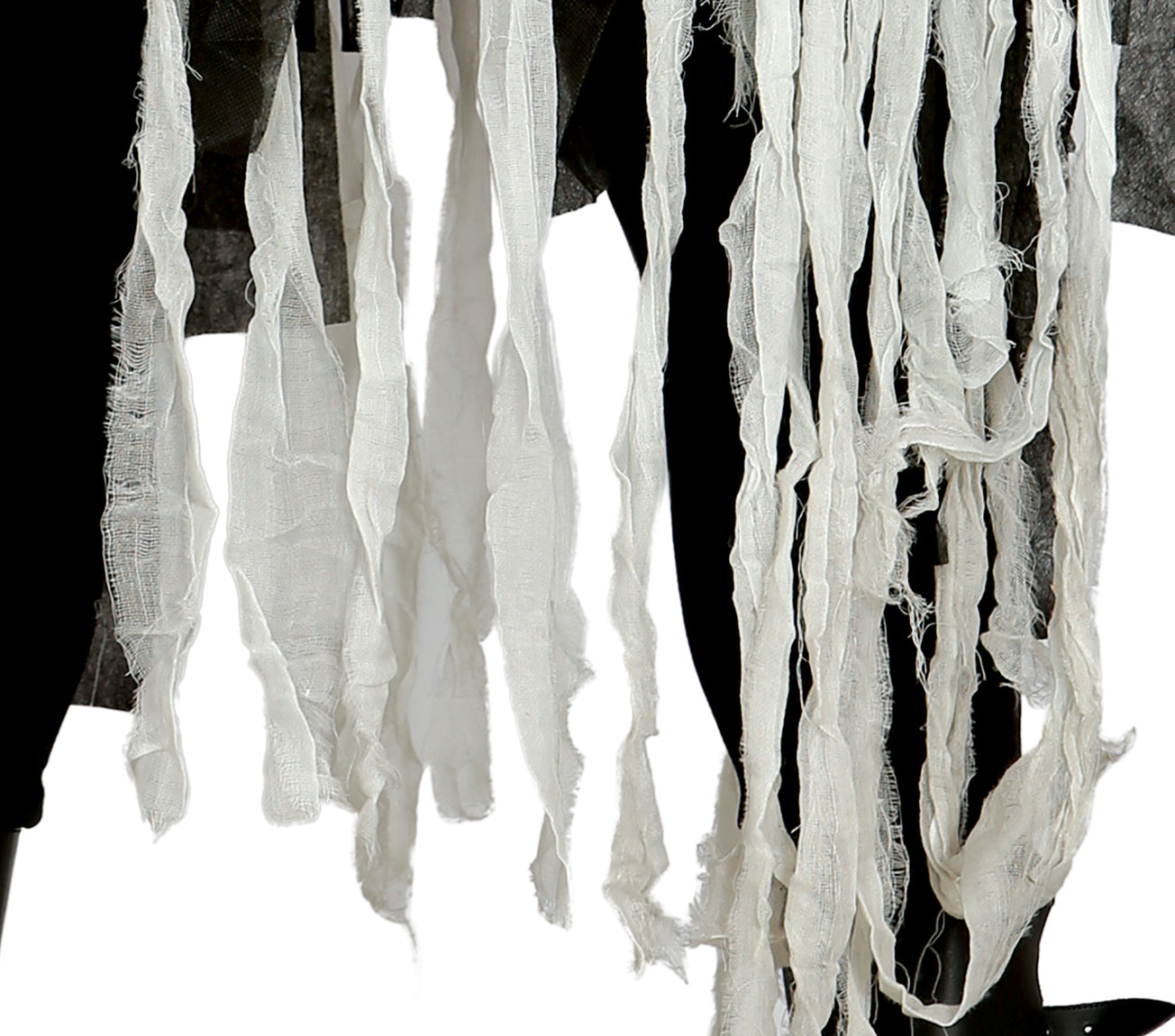 GP80171 – Halloween Kapuze Gruselgeist Unheimlicher Schatten – Größe: 52 - 54 (L) – Farbe: Schwarz