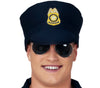 GP80180 – Polizei Karnevalskostüm Realistisches Outfit – Größe: 52 - 54 (L) – Farbe: Schwarz