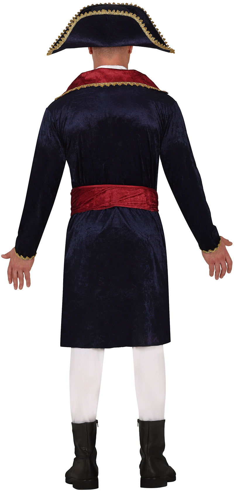 GP80187 – Marquisen Kostüm Aufwendig Historisch – Größe: 48 - 50 (M), 54 - 56 (XL) – Farbe: Schwarz