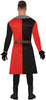GP80189 – Ritter Krieger Mittelalter Kostüm – Größe: 52 - 54 (L) – Farbe: Schwarz
