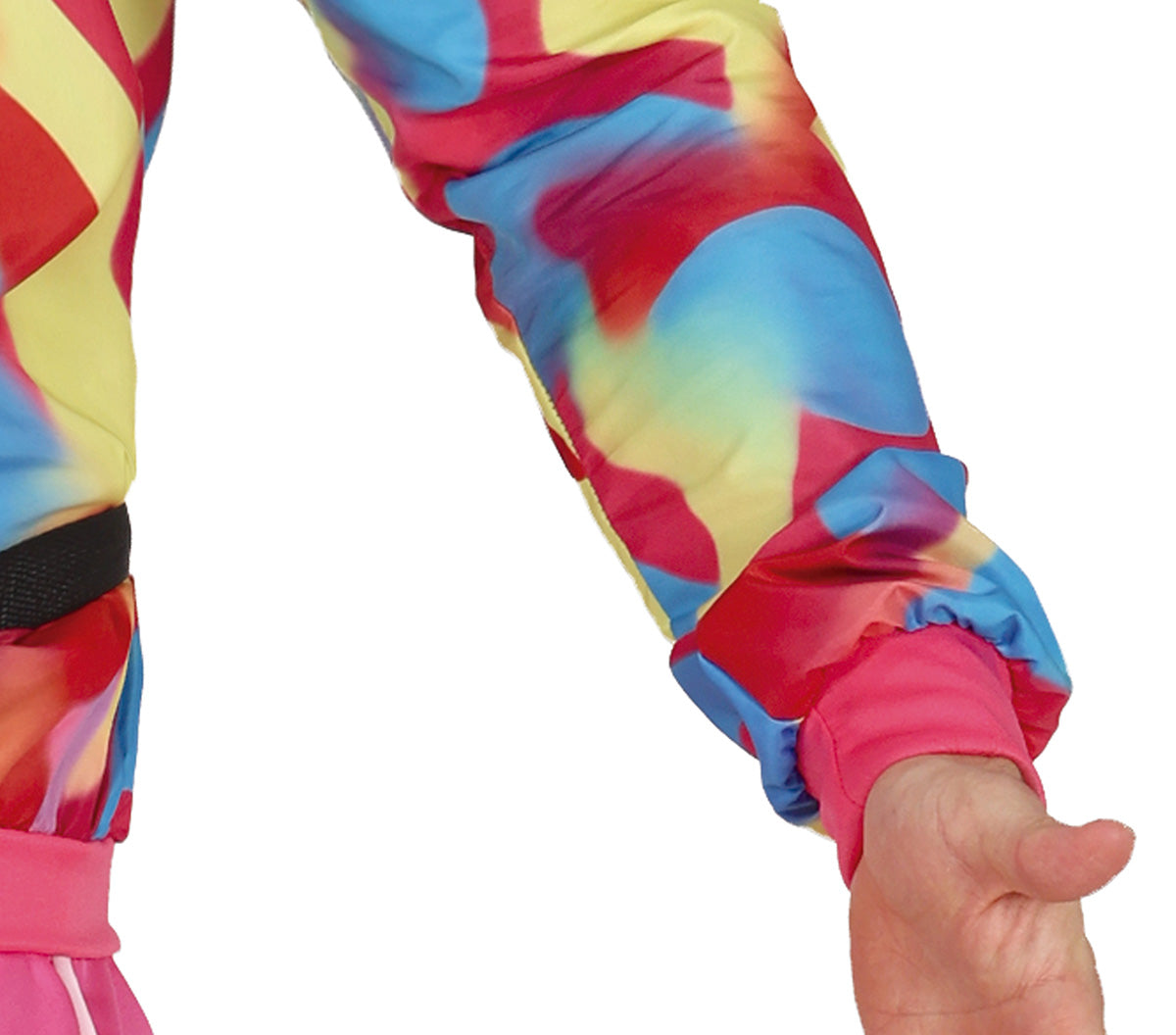 GP80192 – Sportliches 80er Jahre Outfit – Größe: 52 - 54 (L), 54 - 56 (XL) – Farbe: Mehrfarbig
