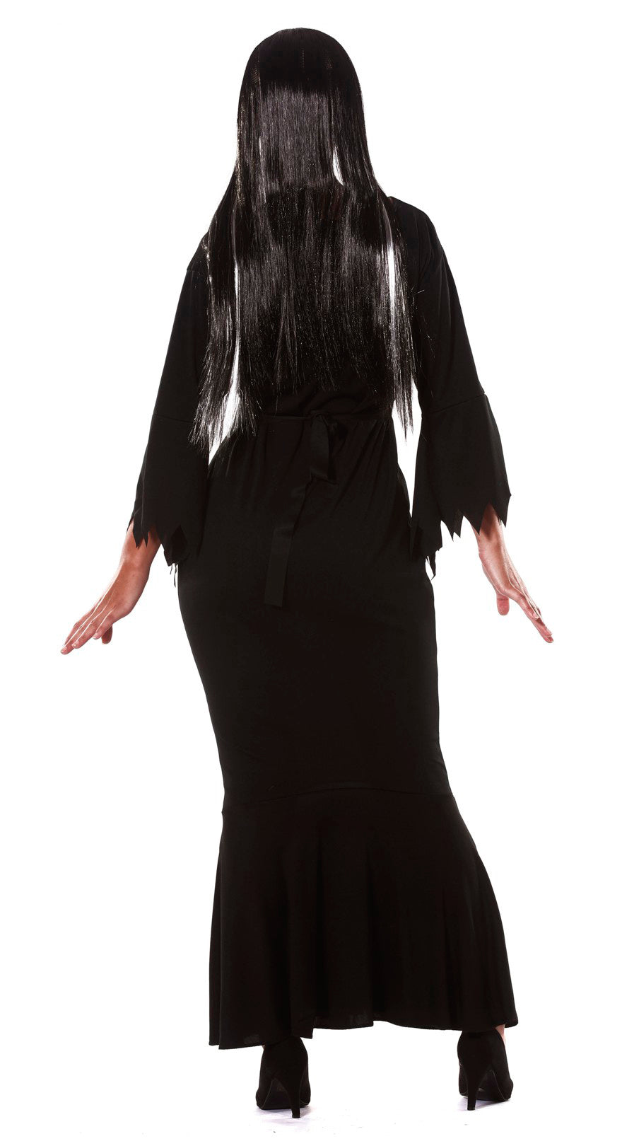 GP80202 – Hexe Gothic Mom Unheimliche Halloween – Größe: 42 - 44 (L) – Farbe: Schwarz