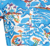GP80235 – Sommer Oase Paradiesische Insel Urlaub – Größe: 52 - 54 (L) – Farbe: Blau