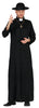 GP80249 – Priester Kostüm Kleriker Karneval Mittelalter – Größe: 48 - 50 (M), 54 - 56 (XL) – Farbe: Schwarz