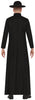 GP80249 – Priester Kostüm Kleriker Karneval Mittelalter – Größe: 48 - 50 (M), 54 - 56 (XL) – Farbe: Schwarz