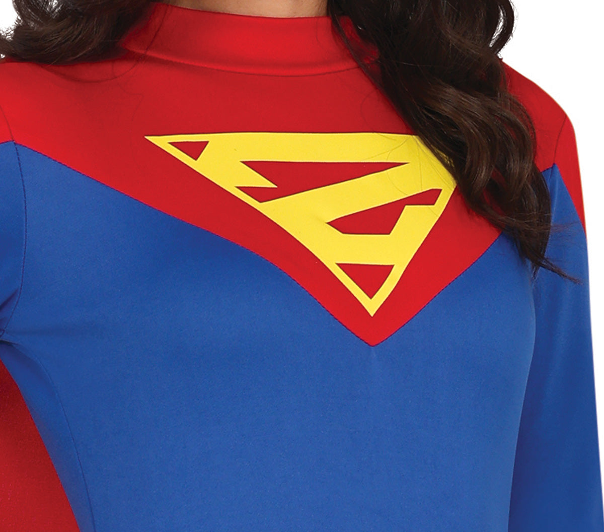 GP80255 – Superheld Abenteuerfigur Kostümzug – Größe: 38 - 40 (M) – Farbe: Blau
