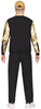 GP80267 – 80s Retro Glanzanzug Kostüm Gold – Größe: 48 - 50 (M) – Farbe: Gold