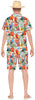 GP80270 – Sommerstrand Hawaii Insel Tropisches – Größe: 48 - 50 (M) – Farbe: Mehrfarbig