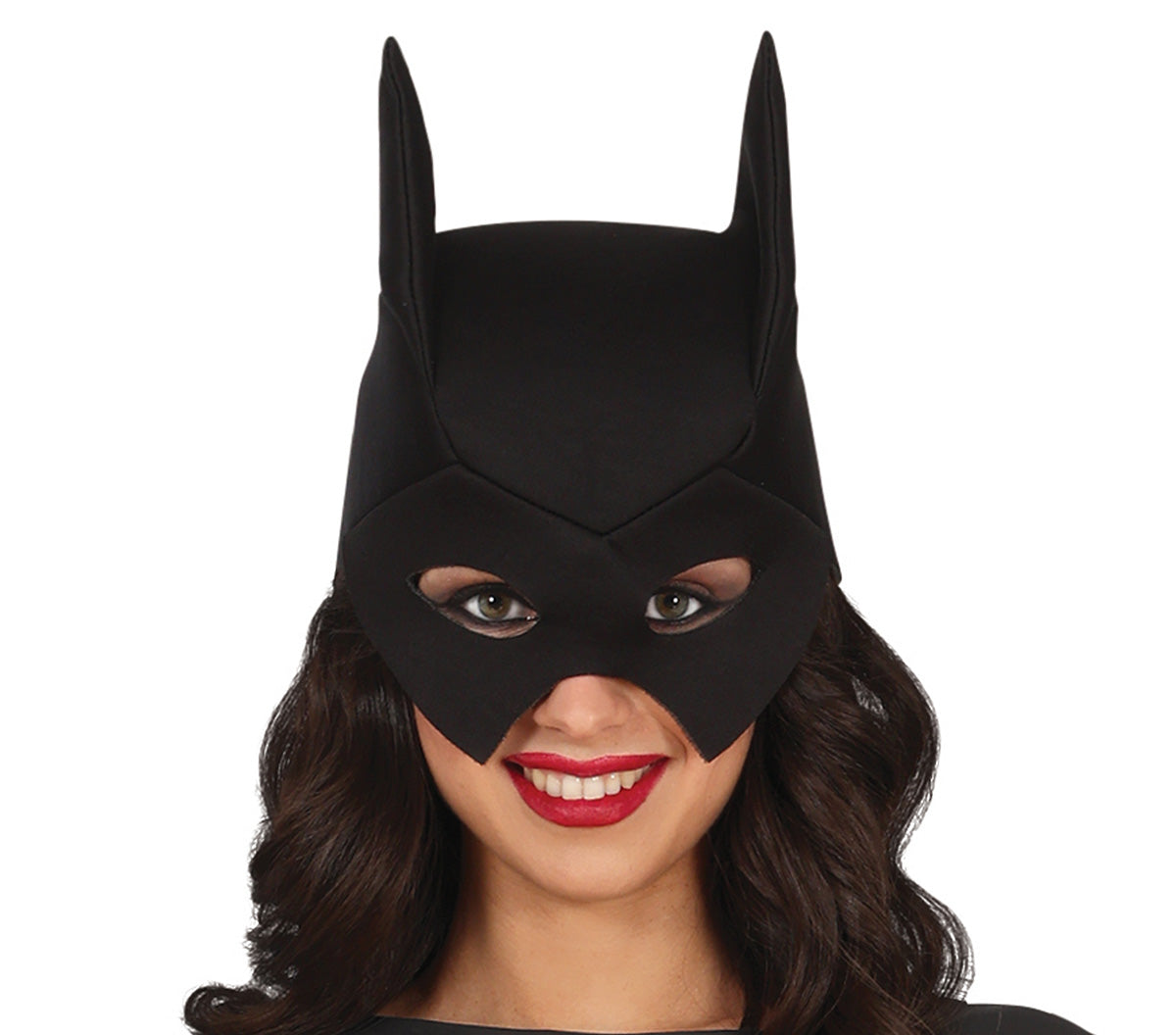GP80279 – Superheld Abenteuerfigur Fledermaus – Größe: 36 - 38 (S) – Farbe: Schwarz