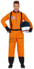 GP80294 – Astronaut Raumfahrer Kostüm Overall – Größe: 48 - 50 (M) – Farbe: Orange