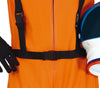 GP80294 – Astronaut Raumfahrer Kostüm Overall – Größe: 48 - 50 (M) – Farbe: Orange