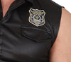 GP80308 – Polizei Party Kostüm Junggesellenabschied – Größe: 52 - 54 (L) – Farbe: Schwarz