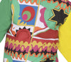 GP80362 – 80s Sportjacke Bunte Karneval Retro – Größe: 52 - 54 (L) – Farbe: Mehrfarbig