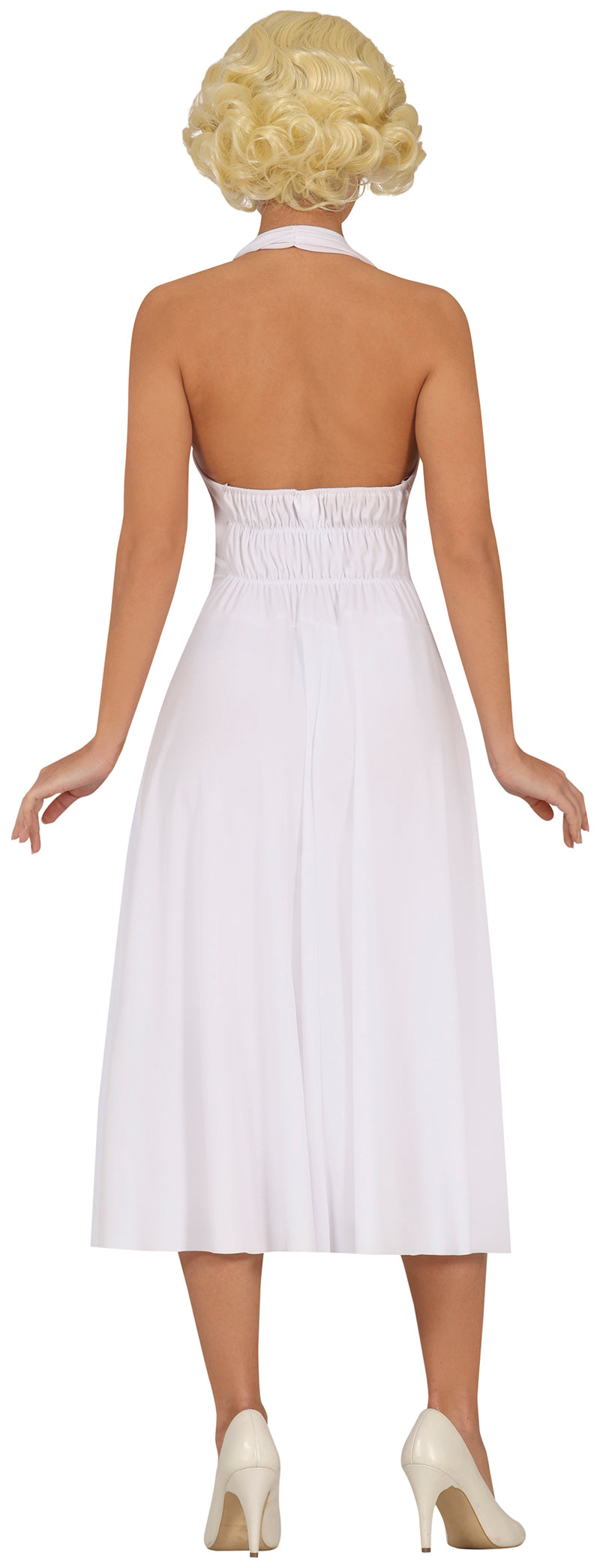 GP80368 – Filmdiva 50s Kostüm Retro Klassik – Größe: 38 - 40 (M) – Farbe: Weiß