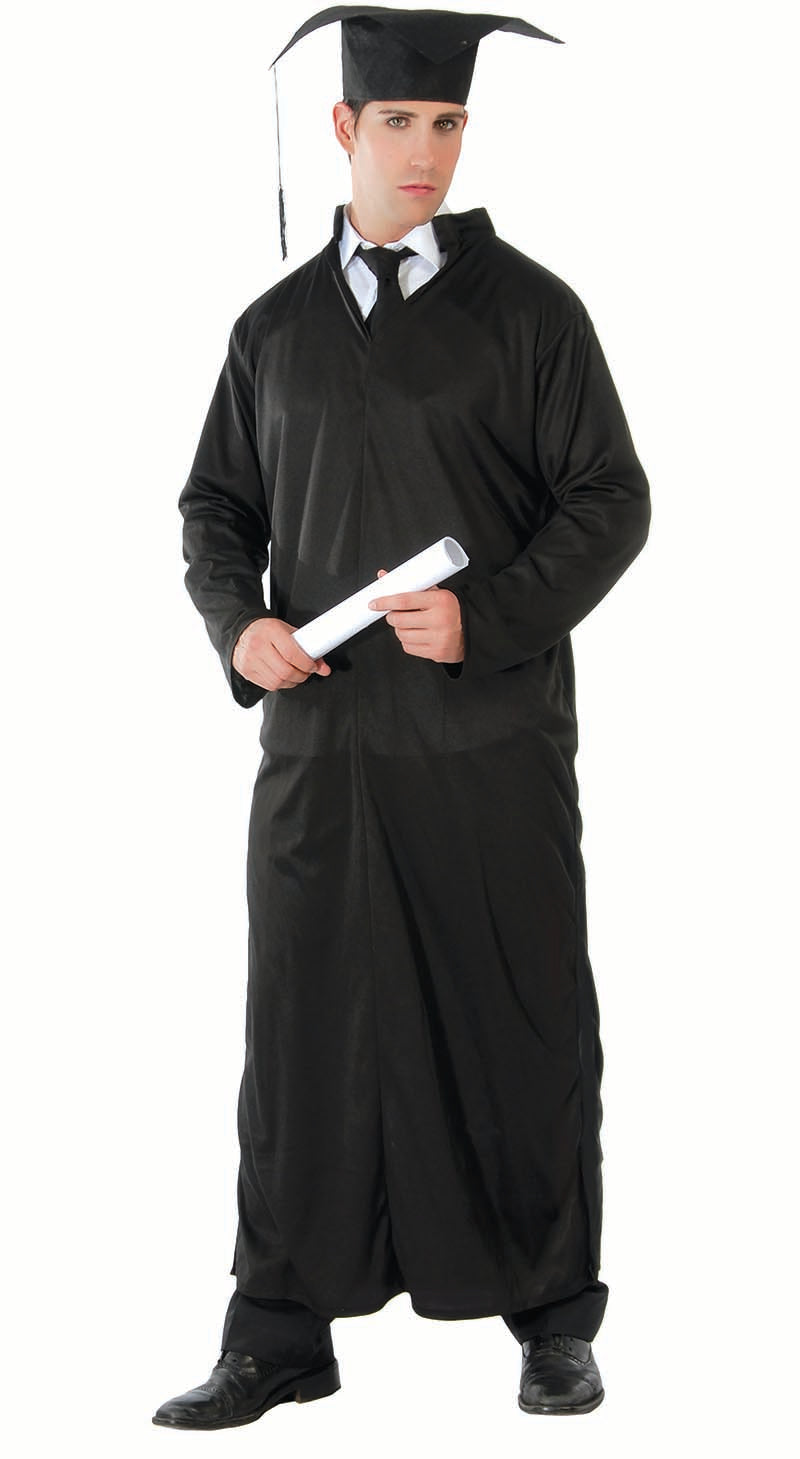 GP80371 – Absolventen Priester Feier Gewand – Größe: 52 - 54 (L) – Farbe: Schwarz