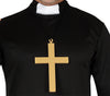 GP80371 – Absolventen Priester Feier Gewand – Größe: 52 - 54 (L) – Farbe: Schwarz