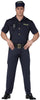 GP80373 – Polizei Karneval Outfit Blau – Größe: 52 - 54 (L) – Farbe: Schwarz