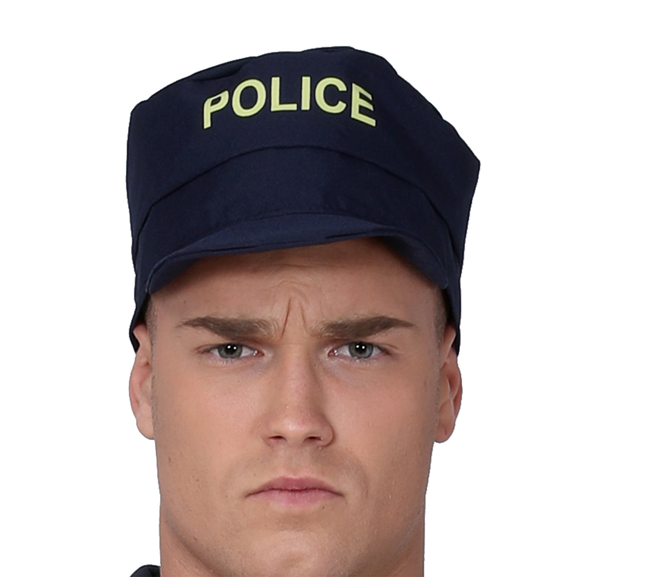 GP80373 – Polizei Karneval Outfit Blau – Größe: 52 - 54 (L) – Farbe: Schwarz