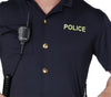 GP80373 – Polizei Karneval Outfit Blau – Größe: 52 - 54 (L) – Farbe: Schwarz