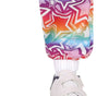 GP80378 – Retro 80s Kostüm Buntes Sterne-Muster Neon – Größe: 52 - 54 (L) – Farbe: Mehrfarbig