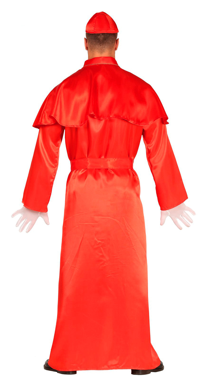 GP80386 – Religion Kardinal Kostüm Karneval – Größe: 52 - 54 (L) – Farbe: Rot, Ansicht 2