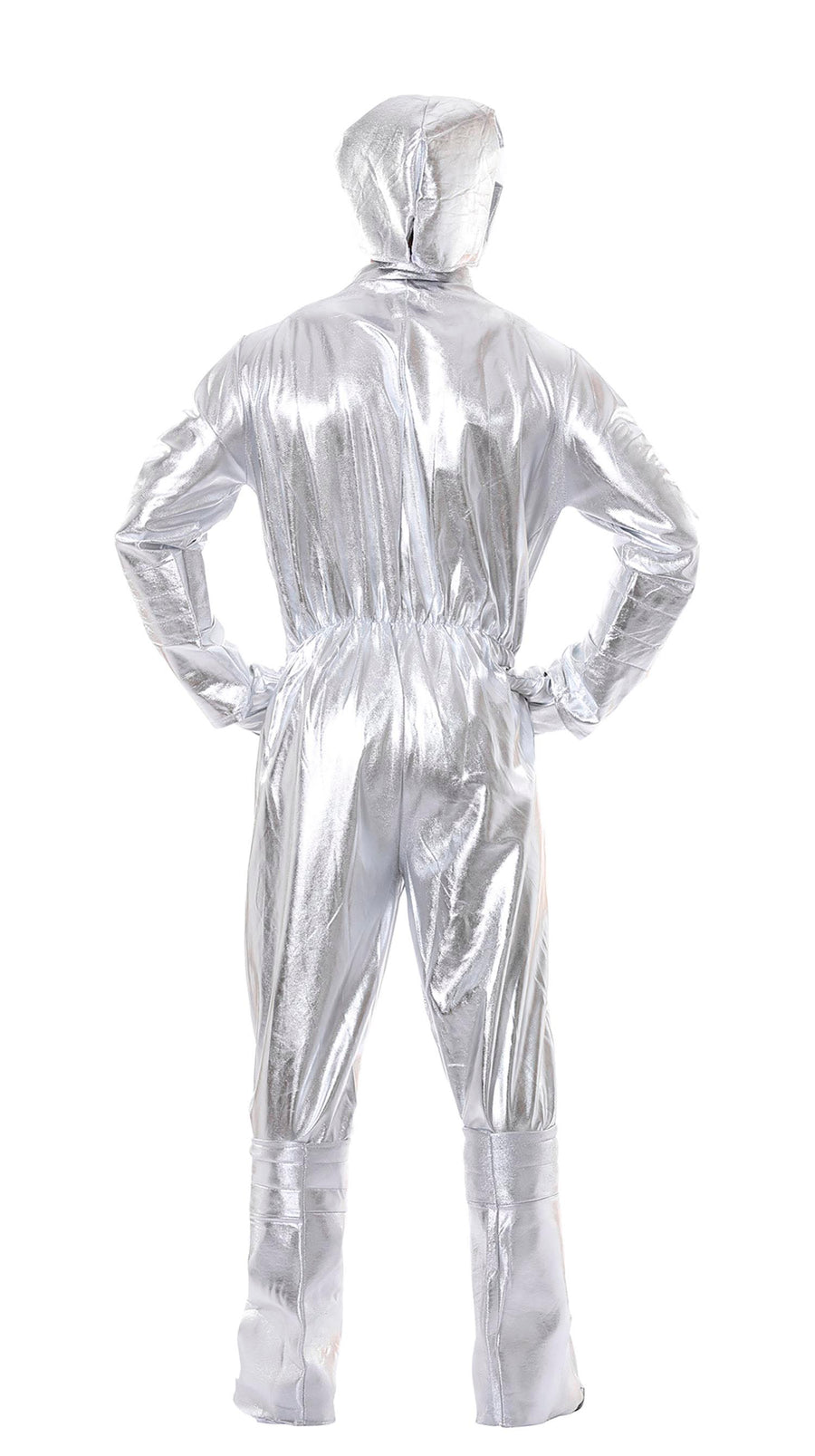 GP80391 – Astronaut Abenteuer Space Anzug Silber – Größe: 48 - 50 (M) – Farbe: Silber, Ansicht 2
