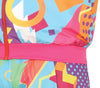 GP80397 – Retro Fashion Ikone 80er 90er Jahre – Größe: 48 - 50 (M) – Farbe: Mehrfarbig