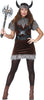 GP84681 – Wikinger Krieger Kostüm Karneval – Größe: 42 - 44 (L) – Farbe: Braun