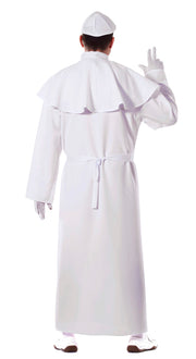 Papst Kostüm für Herren weiß mit Soutane, Bild 2