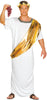 GP80431 – Römer Kostüm Antike Toga Gold – Größe: 52 - 54 (L), 54 - 56 (XL) – Farbe: Weiß