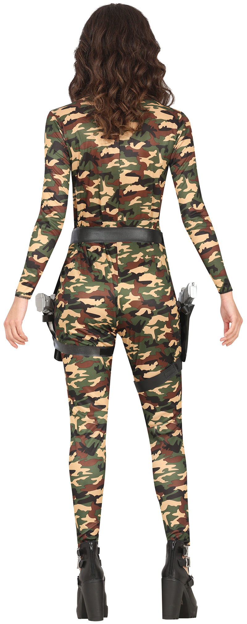 GP80436 – Militär Kostüm Karneval Abenteurer – Größe: 36 - 38 (S) – Farbe: Grün, Ansicht 2