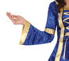 GP80447 – Prinzessin Magierin Kostüm Mittelalter – Größe: 36 - 38 (S) – Farbe: Blau