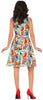 GP80457 – Sommerliche Tropenblüte Kleid Karibik – Größe: 36 - 38 (S) – Farbe: Mehrfarbig